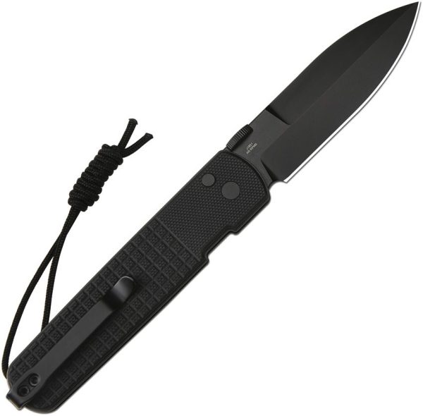 CJRB Locust Button Lock Folding Knife Black G10 AR-RPM9