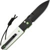 CJRB Locust Button Lock Folding Knife White G10 AR-RPM9