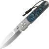 CJRB Perfect Locust Button Lock Folding Knife S90V Carbon Fiber