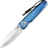 CJRB Perfect Locust Button Lock Folding Knife MagnaCut Damascus