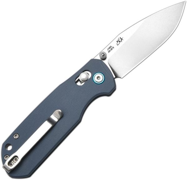 CJRB Maximal Crossbar Lock Blue Folding Knife AR-SFII Steel