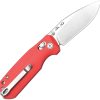 CJRB Maximal Crossbar Lock Red G10 Folding Knife 3" AR-RPM9