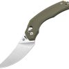 CJRB Nanner Crossbar Lock Green G10 Folding Knife AR-RPM9