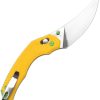 CJRB Nanner Crossbar Lock Yellow Folding Knife AR-RPM9