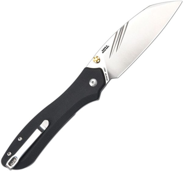 CJRB Fugly Linerlock Black G10 Folding Knife AR-RPM9