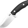 CJRB Mutt Fixed Blade Black G10 AR-RPM9 Stainless Steel