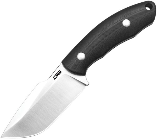CJRB Mutt Fixed Blade Black G10 AR-RPM9 Stainless Steel