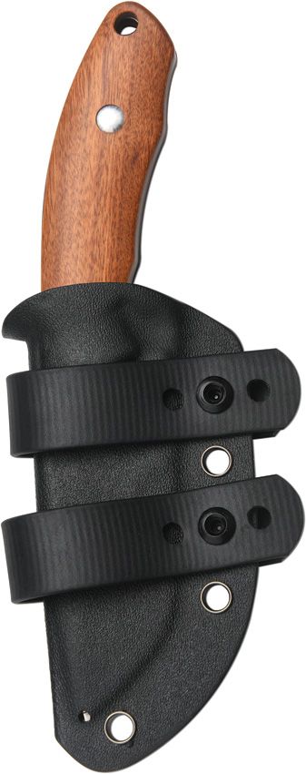 CJRB Mutt Fixed Blade Knife AR-RPM9 Steel Brown Wood Handle