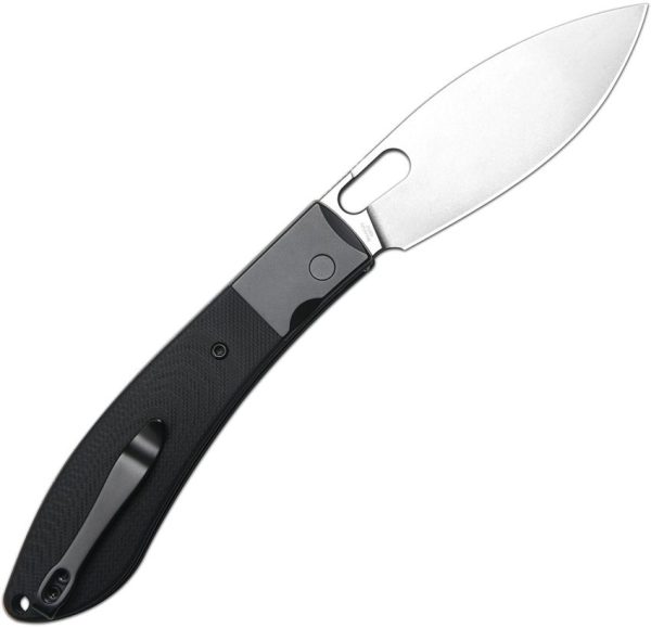 CJRB Sasaya Button Lock Folding Knife Black G10 AR-RPM9