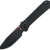 CJRB Bolt Recoil Lock V2 Black Folding Knife AR-RPM9 Steel