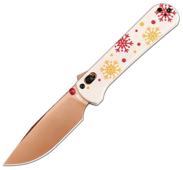 CJRB Bolt Recoil Lock Folding Knife White G10 3.25" AR-RPM9