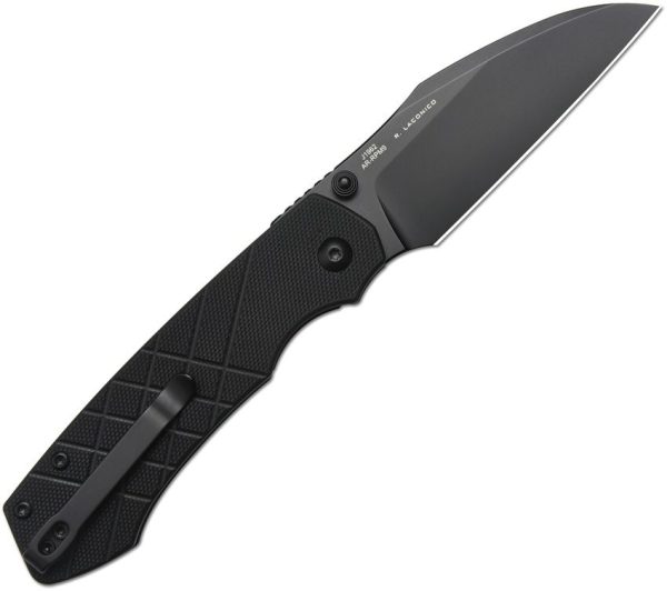 CJRB Kestrel Linerlock Black Folding Knife AR-RPM9 Wharncliffe
