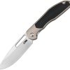 CJRB Droma Linerlock Folding Knife AR-RPM9 Black G10