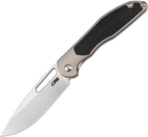 CJRB Droma Linerlock Folding Knife AR-RPM9 Black G10