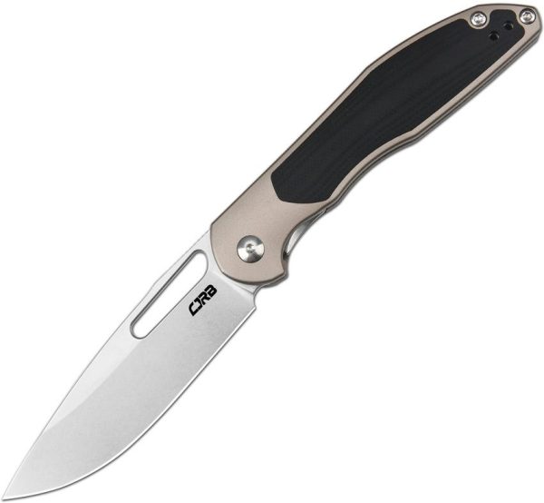 CJRB Droma Linerlock Folding Knife AR-RPM9 Black G10
