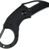 CJRB Anansi Linerlock Black Hawkbill Folding Knife AR-RPM9