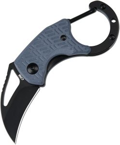 CJRB Anansi Linerlock Blue Folding Knife AR-RPM9 Hawkbill