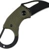 CJRB Anansi Linerlock Folding Knife Green G10 AR-RPM9