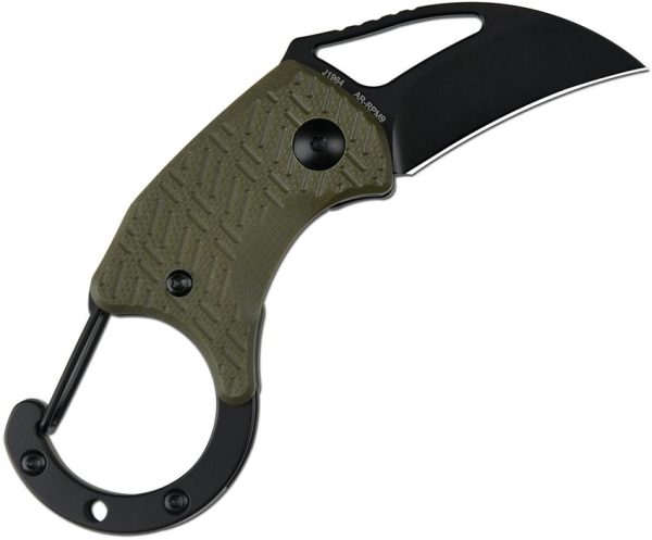 CJRB Anansi Linerlock Folding Knife Green G10 AR-RPM9