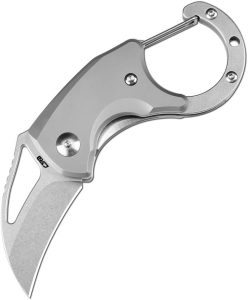 CJRB Anansi Linerlock Ti Folding Knife Stonewash AR-RPM9 Titanium