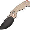 CJRB Doubletap D2 Folding Knife EDC G11 Pocket Clip