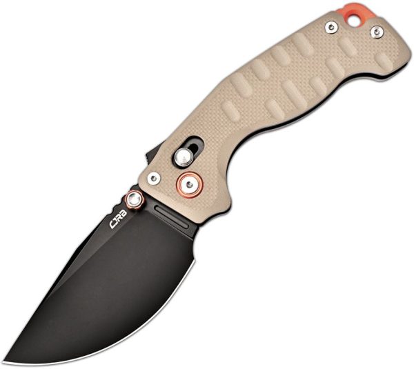 CJRB Doubletap D2 Folding Knife EDC G11 Pocket Clip