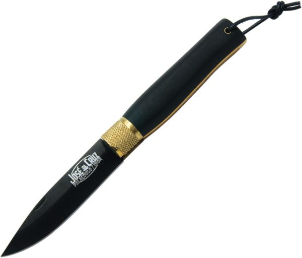 Jose da Cruz Large Luxurious Folder Ebony Boxwood Folding Knife