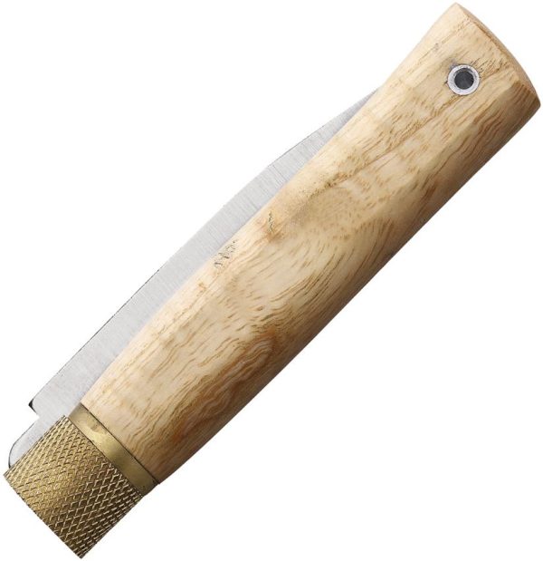 Jose da Cruz Large Folder Ash - 3.25in Carbon Steel