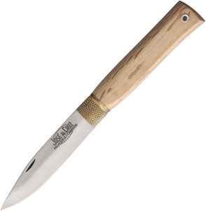 Jose da Cruz Medium Folder Oak - 2.75in Drop Point