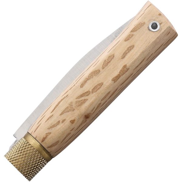 Jose da Cruz Medium Folder Oak - 2.75in Drop Point