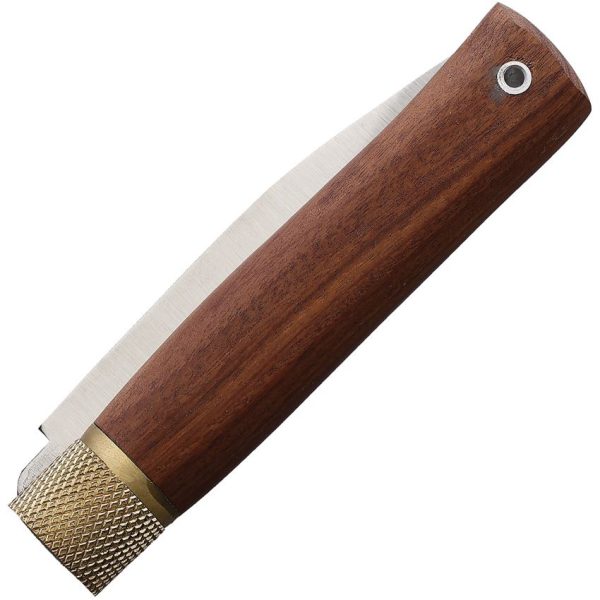 Jose da Cruz Large Folder Ironwood - 3.25in Drop Point