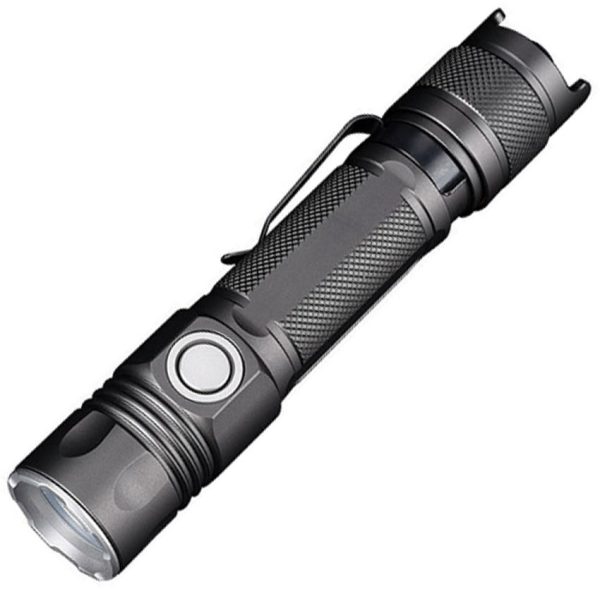 JETBeam 2MS Tactical Flashlight - 2000 Lumen Rechargeable