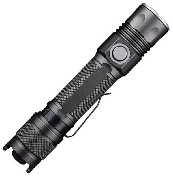 JETBeam 2MS Tactical Flashlight - 2000 Lumen Rechargeable