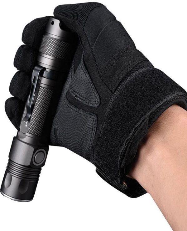 JETBeam 2MS Tactical Flashlight - 2000 Lumen Rechargeable