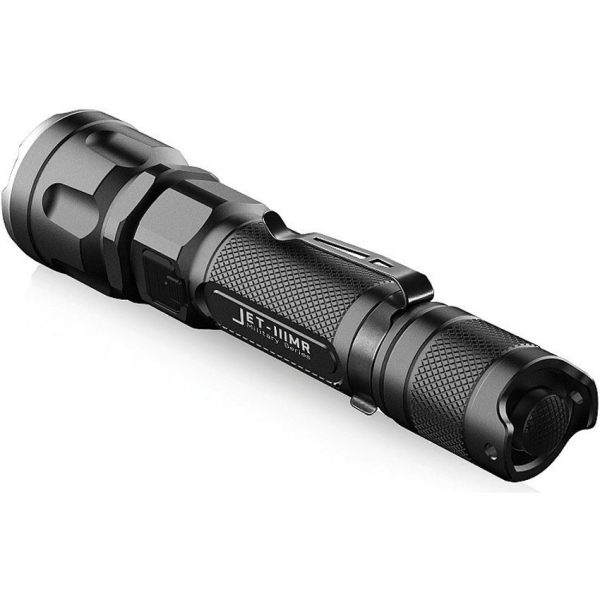 JETBeam IIIMR Tactical Flashlight - 2000 Lumens 390m Range
