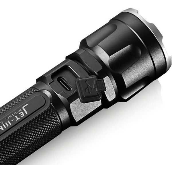 JETBeam IIIMR Tactical Flashlight - 2000 Lumens 390m Range