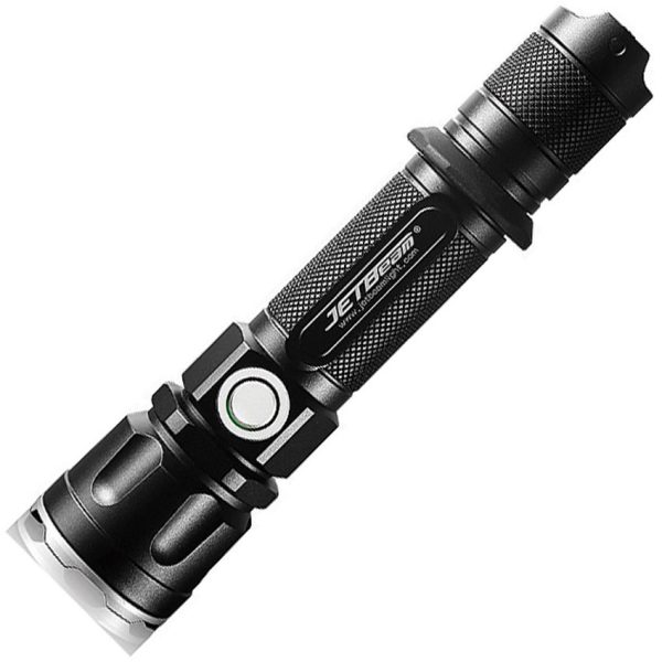 JETBeam IIIMR Tactical Flashlight - 2000 Lumens 390m Range