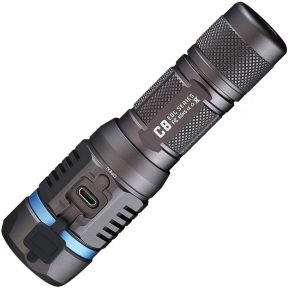 JETBeam C8 Pro Outdoor Flashlight - 1200 Lumen Strobe