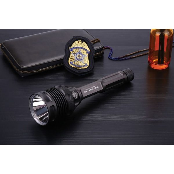 JETBeam M64 Flashlight 6800 Lumens Rechargeable Gray Tactical