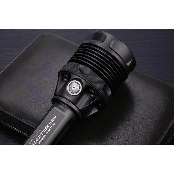 JETBeam M64 Flashlight 6800 Lumens Rechargeable Gray Tactical