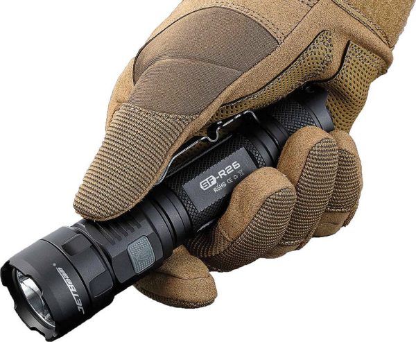 JETBeam SF-R26 Rechargeable LED Flashlight Black