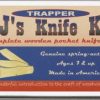 JJ's Trapper Knife Wood Assembly Kit