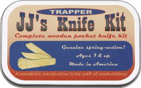 JJ's Trapper Knife Wood Assembly Kit
