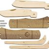 JJ's Trapper Knife Wood Assembly Kit