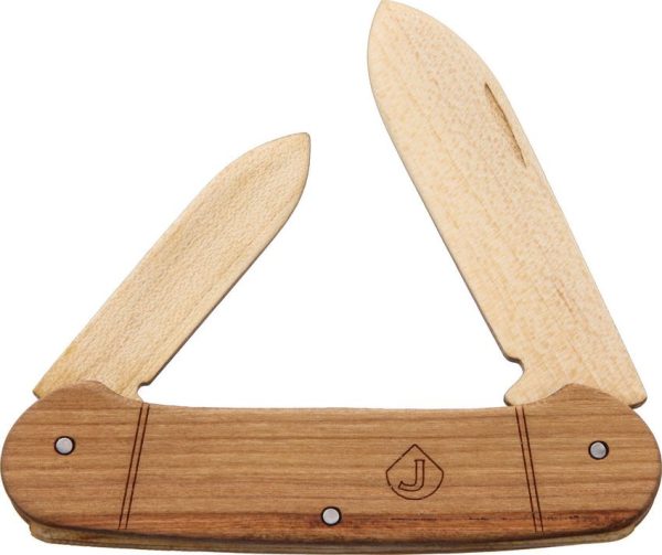 JJ's Knife Kit Two Blade Canoe Wooden Knife - DIY Project