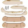 JJ's Knife Kit Two Blade Canoe Wooden Knife - DIY Project