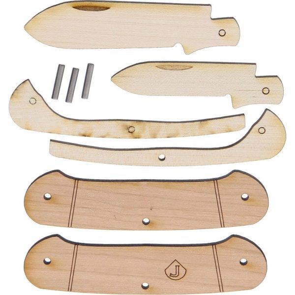 JJ's Knife Kit Two Blade Canoe Wooden Knife - DIY Project