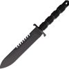 Jesse James Big Fixie Survival Bowie - A2 Steel Sawback