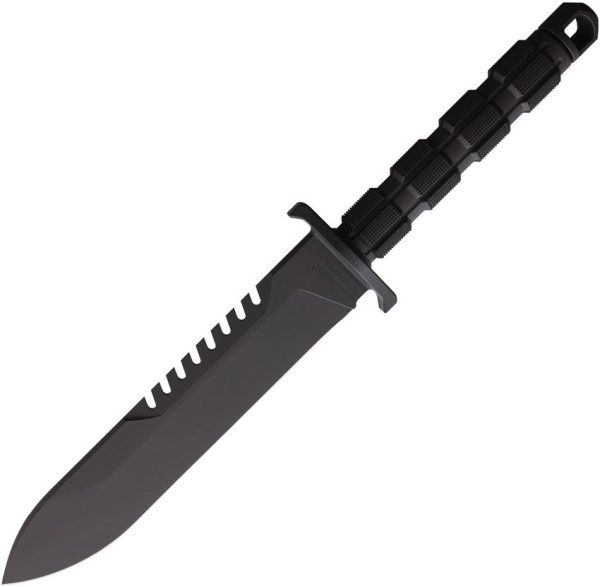 Jesse James Big Fixie Survival Bowie - A2 Steel Sawback