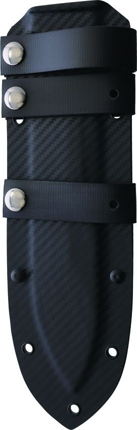 Jesse James Big Fixie Survival Bowie - A2 Steel Sawback